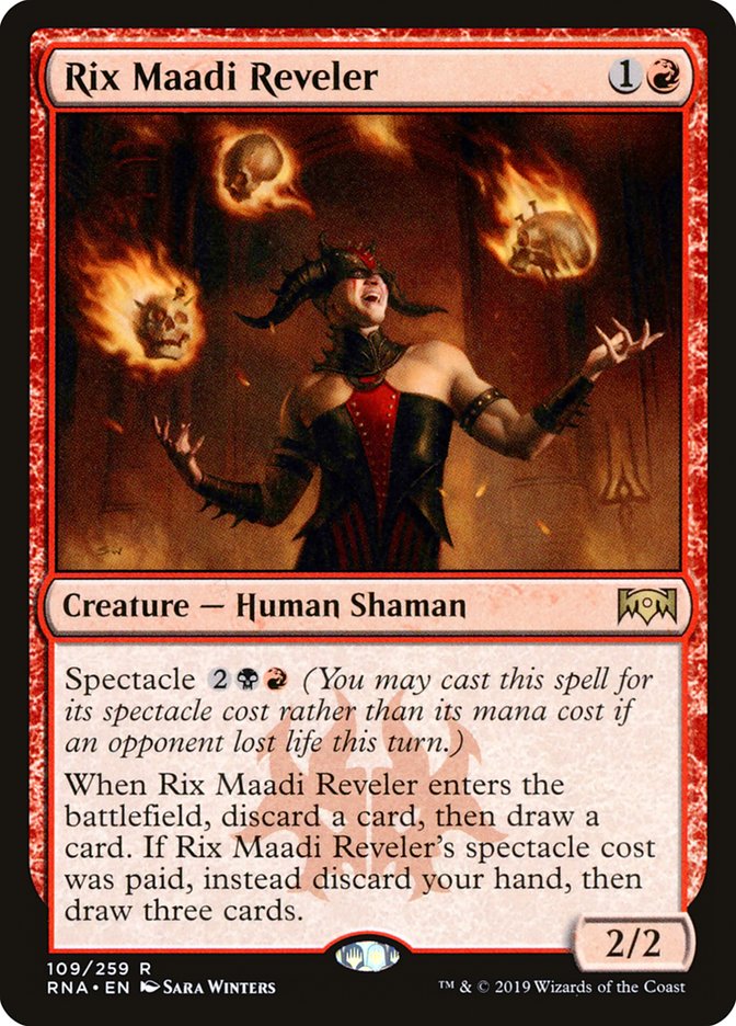 Rix Maadi Reveler 109 (Ravnica Allegiance)  - Foil | Good Games Adelaide SA