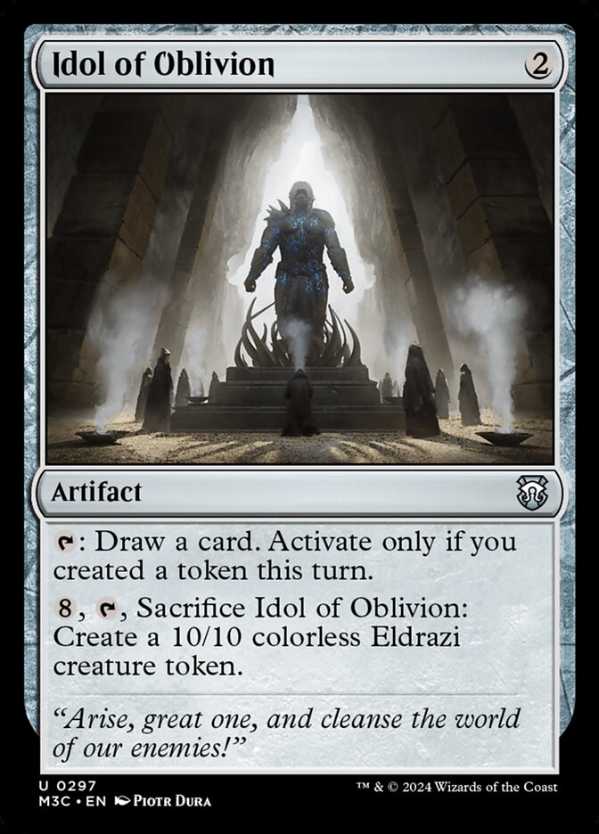 Idol of Oblivion 297 (Commander: Modern Horizons 3)  | Good Games Adelaide SA