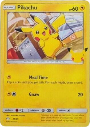 Pikachu 025/025 (McDonald's 25th Anniversary Promos)  | Good Games Adelaide SA