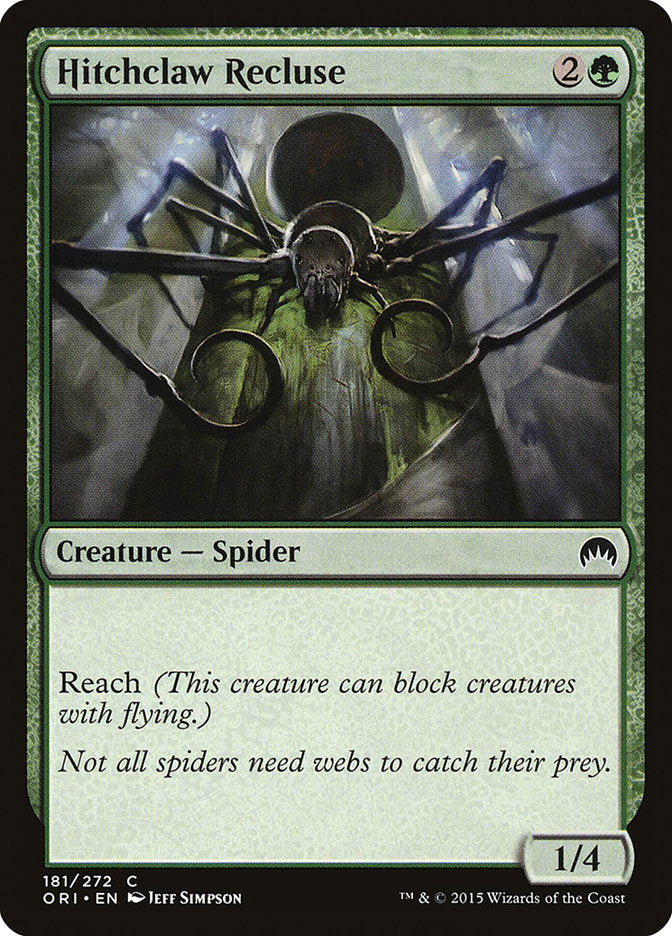 Hitchclaw Recluse 181 (Magic Origins)  | Good Games Adelaide SA
