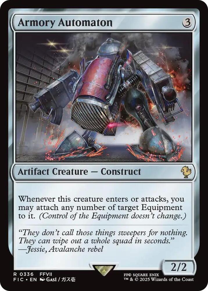 Armory Automaton  336 (Commander: FINAL FANTASY)  - Foil | Good Games Adelaide SA