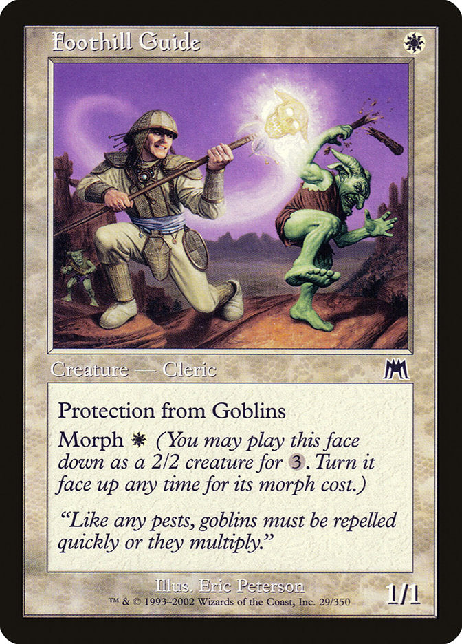 Foothill Guide 29 (Onslaught)  - Foil | Good Games Adelaide SA
