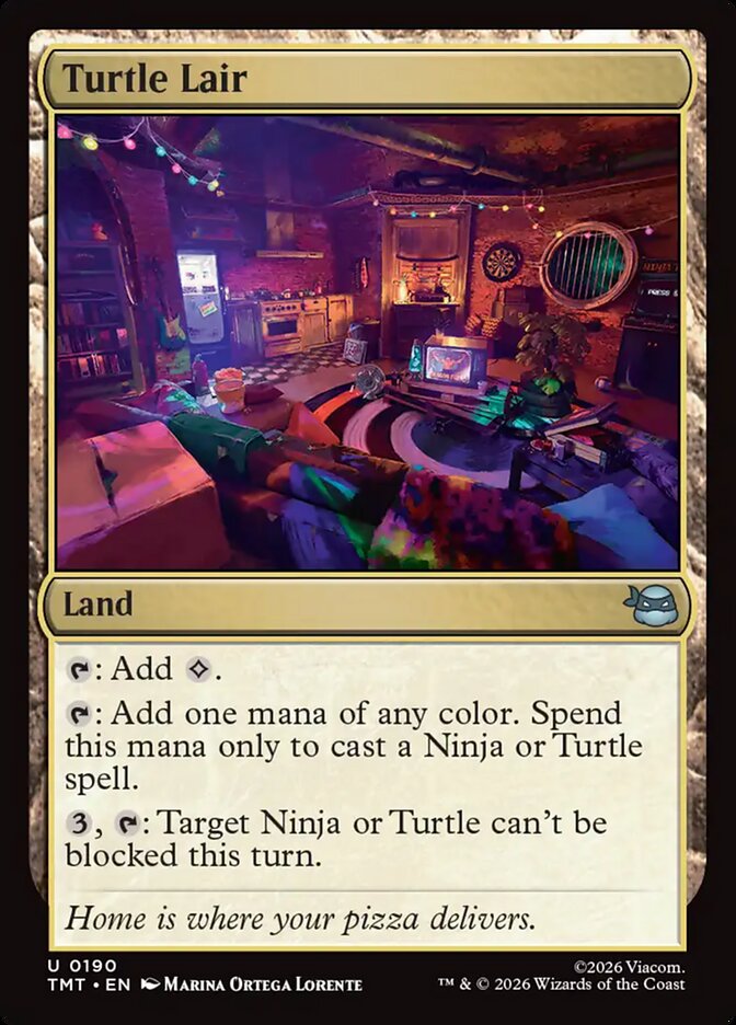 Turtle Lair 190 (Teenage Mutant Ninja Turtles)  | Good Games Adelaide SA