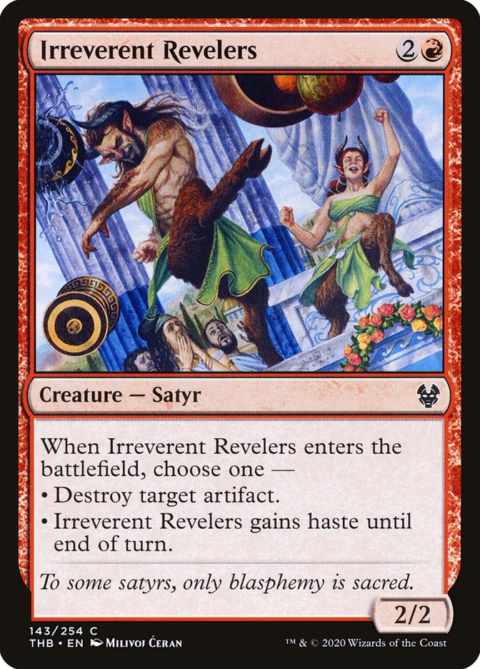 Irreverent Revelers 143 (Theros Beyond Death)  - Foil | Good Games Adelaide SA