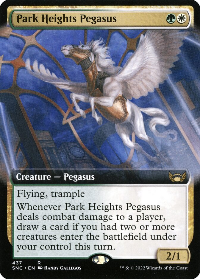 Park Heights Pegasus 437 (Streets of New Capenna)  - Foil | Good Games Adelaide SA