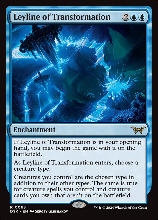 Leyline of Transformation 63 (Duskmourn: House of Horror)  - Foil | Good Games Adelaide SA