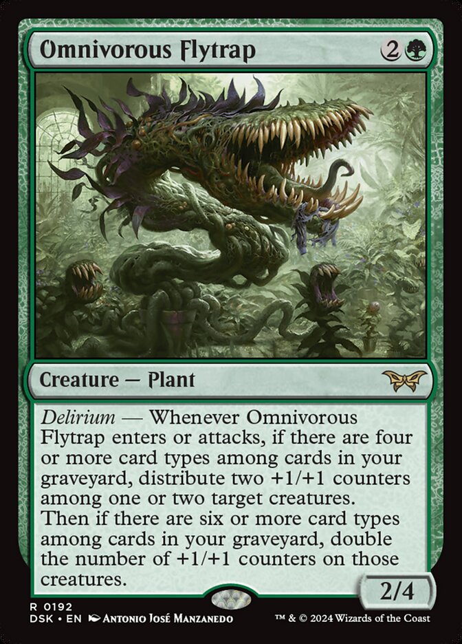 Omnivorous Flytrap 192 (Duskmourn: House of Horror)  | Good Games Adelaide SA
