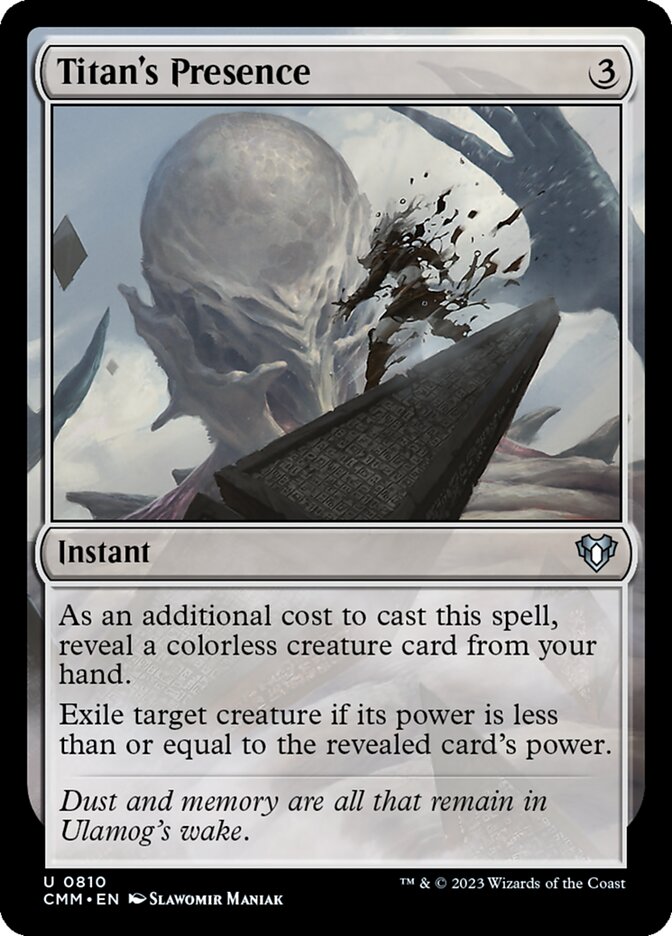 Titan's Presence 810 (Commander Masters)  | Good Games Adelaide SA