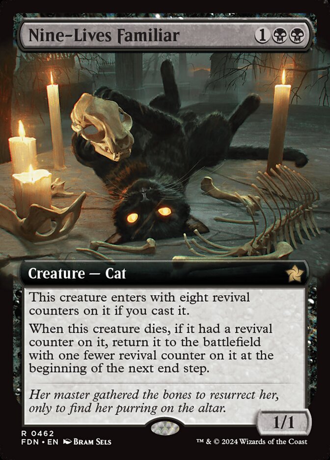 Nine-Lives Familiar 462 (Foundations)  | Good Games Adelaide SA