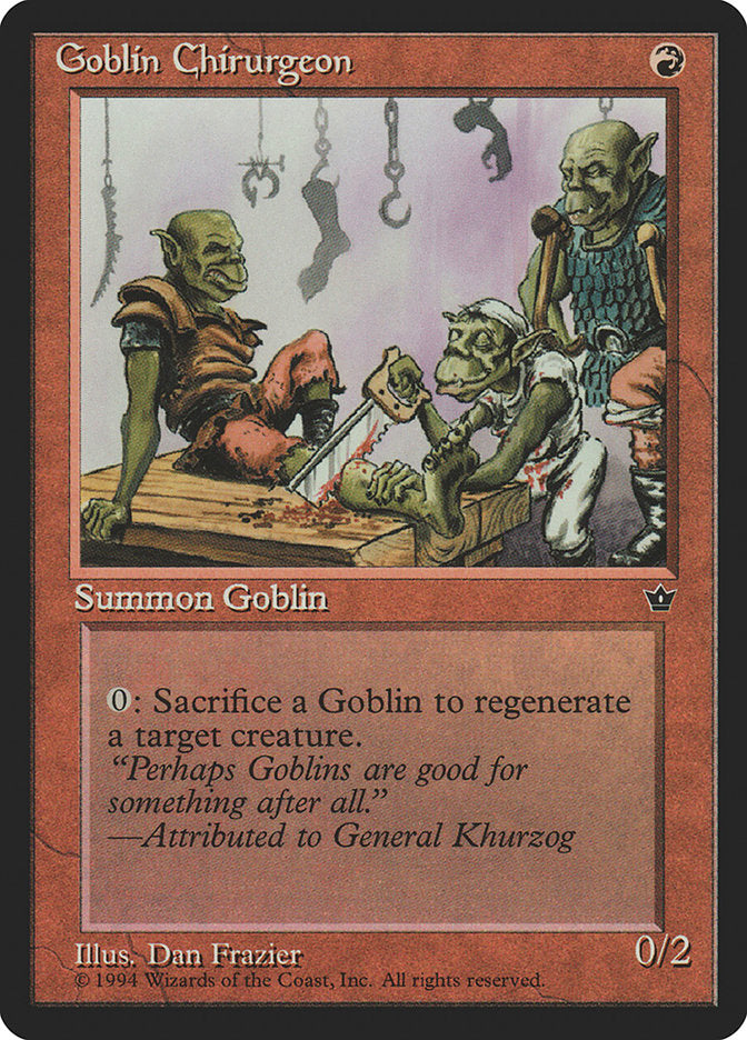 Goblin Chirurgeon  (Fallen Empires)  | Good Games Adelaide SA