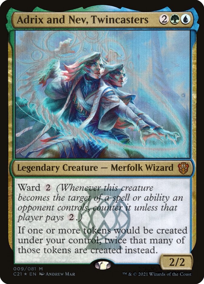 Adrix and Nev Twincasters 9 (Commander 2021)  - Foil | Good Games Adelaide SA