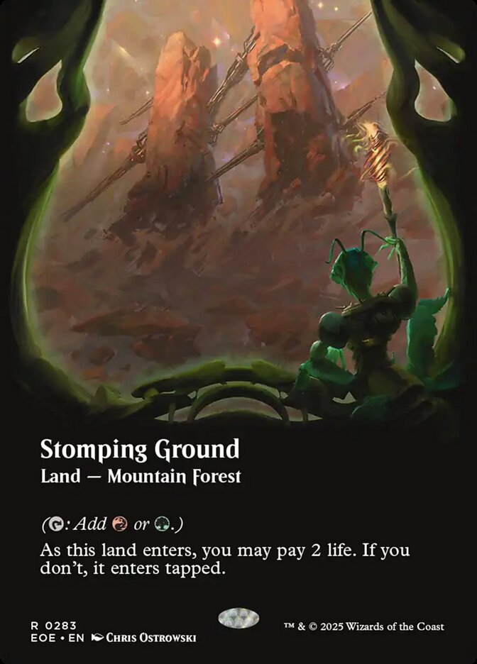 Stomping Ground 283 (Edge of Eternities)  - Foil | Good Games Adelaide SA