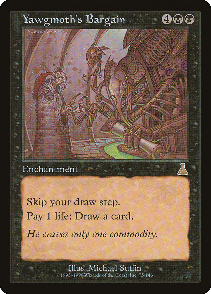 Yawgmoth's Bargain 75 (Urza's Destiny)  | Good Games Adelaide SA