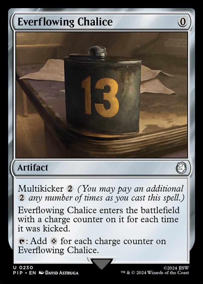 Everflowing Chalice 230 (Universes Beyond: Fallout)  - Foil | Good Games Adelaide SA