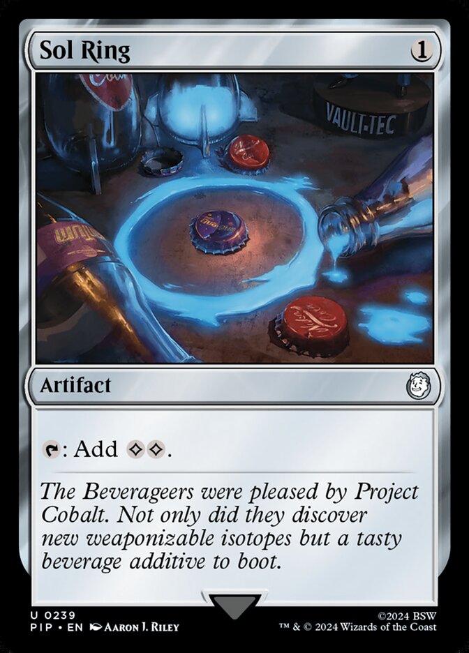 Sol Ring 239 (Universes Beyond: Fallout)  - Foil | Good Games Adelaide SA