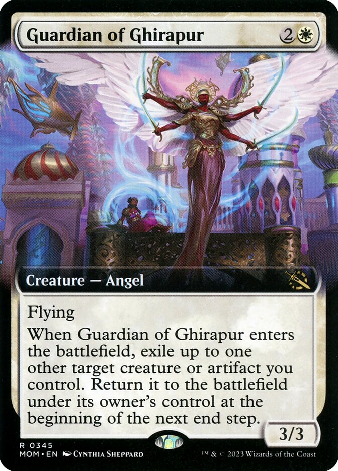 Guardian of Ghirapur 345 (March of the Machine)  - Extended Art Foil | Good Games Adelaide SA