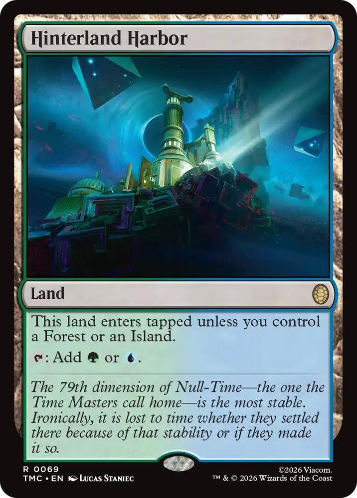 Hinterland Harbor 69/0 (Commander: Teenage Mutant Ninja Turtles)  - Surge Foil | Good Games Adelaide SA