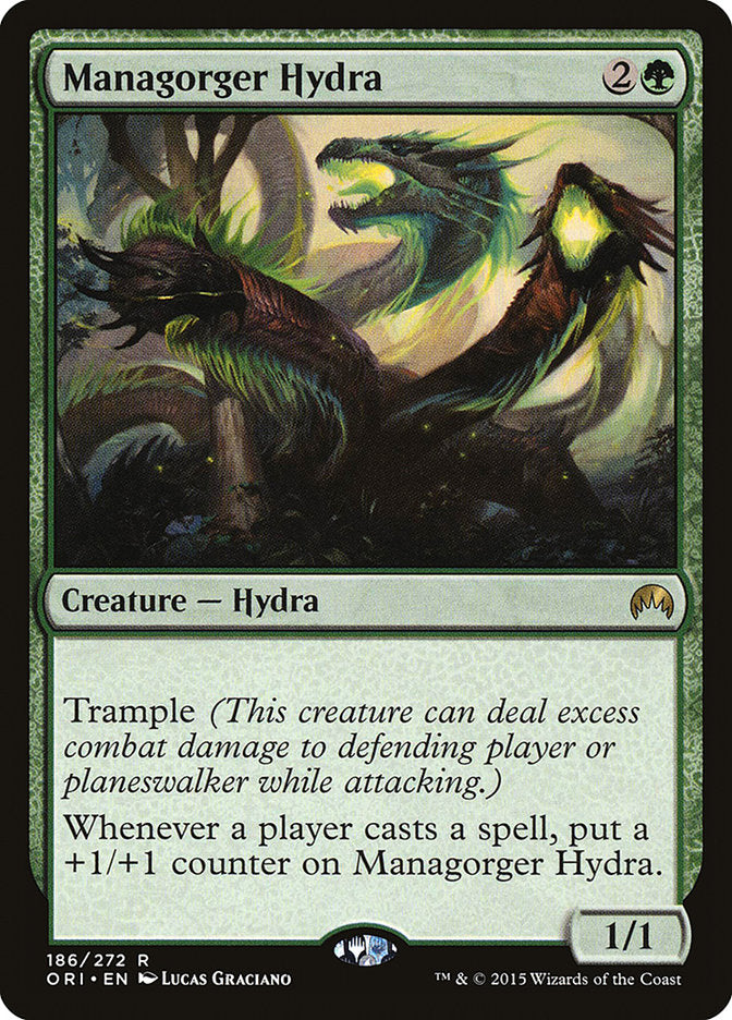 Managorger Hydra 186 (Magic Origins)  - Foil | Good Games Adelaide SA