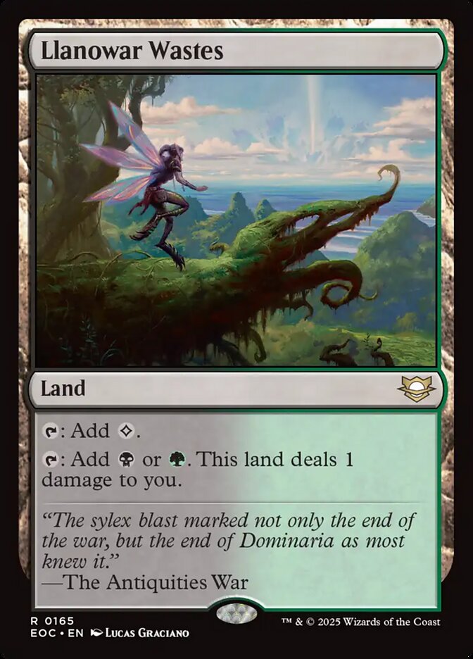 Llanowar Wastes 165 (Commander: Edge of Eternities)  | Good Games Adelaide SA