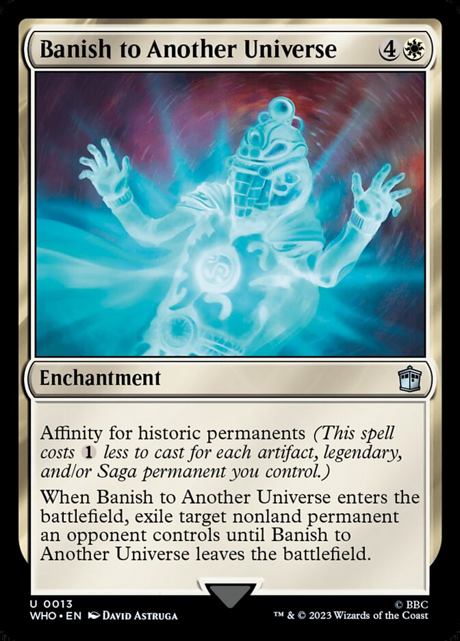 Banish to Another Universe 13 (Universes Beyond: Doctor Who)  - Foil | Good Games Adelaide SA