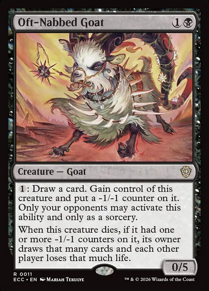 Oft-Nabbed Goat 11 (Commander: Lorwyn Eclipsed)  | Good Games Adelaide SA
