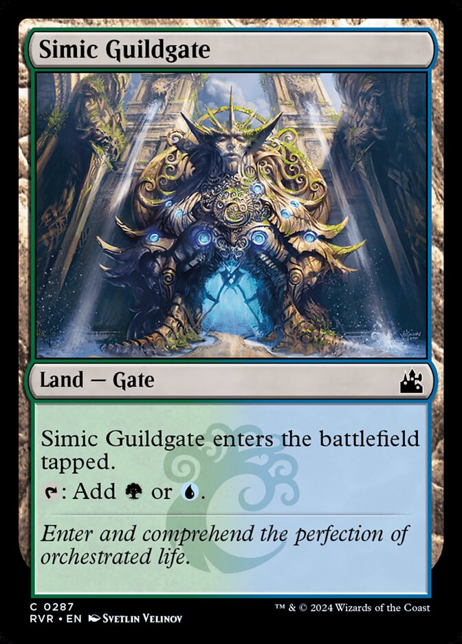 Simic Guildgate 287 (Ravnica Remastered)  - Foil | Good Games Adelaide SA