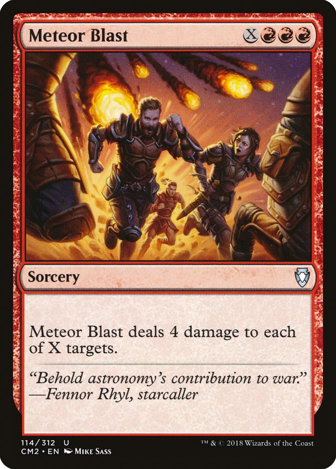 Meteor Blast 114 (Commander Anthology Volume II)  | Good Games Adelaide SA
