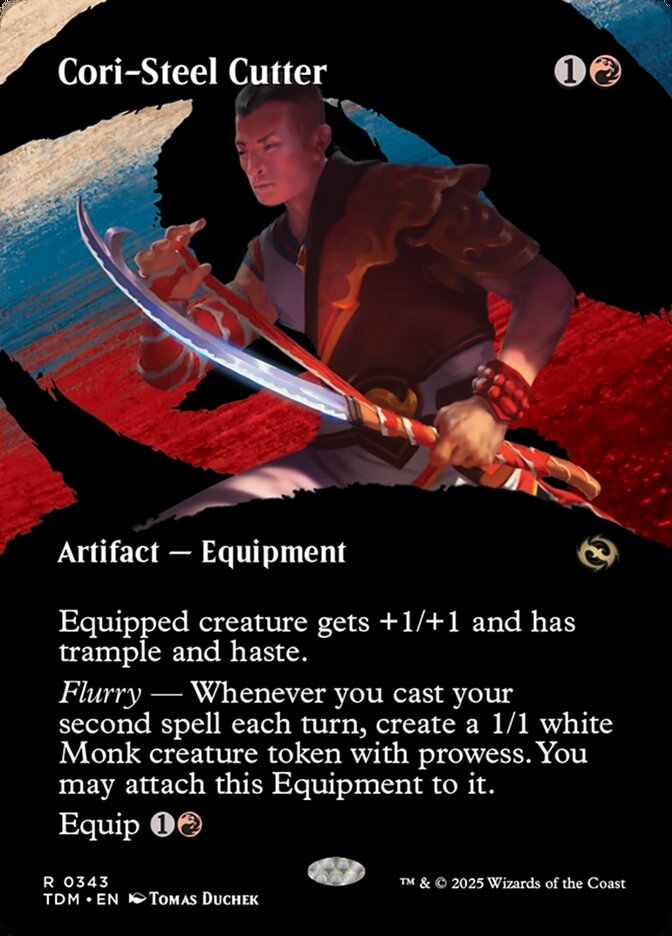 Cori-Steel Cutter 343 (Tarkir: Dragonstorm)  | Good Games Adelaide SA