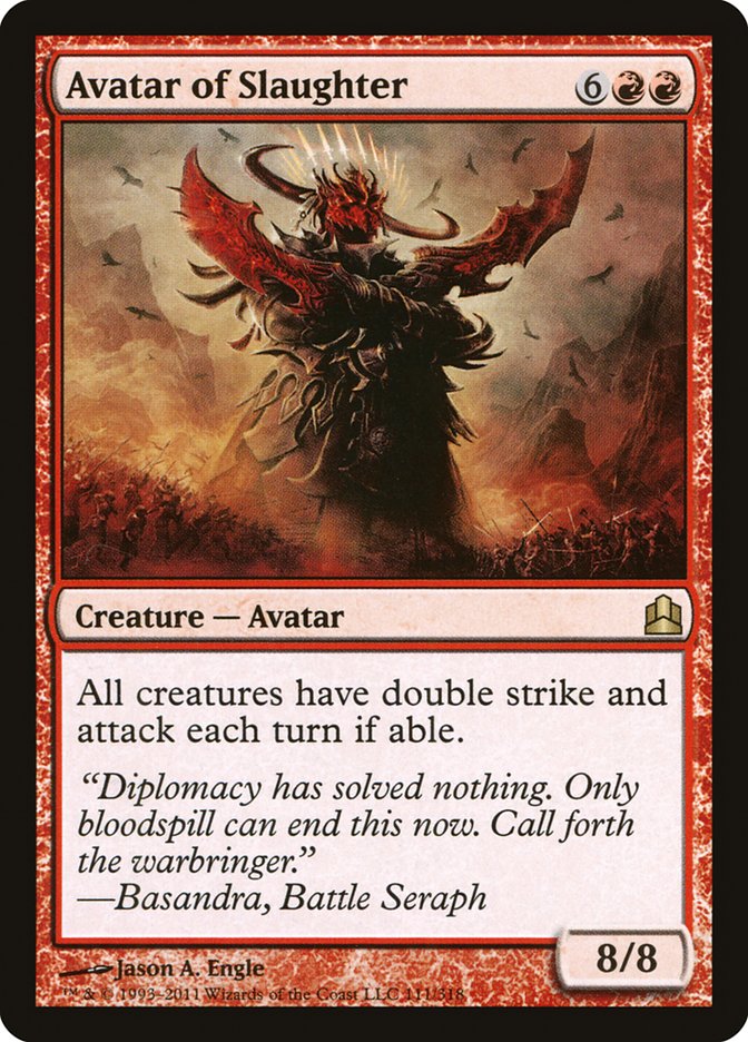 Avatar of Slaughter 111 (Commander)  | Good Games Adelaide SA