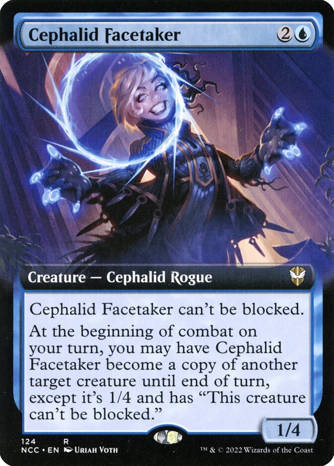 Cephalid Facetaker 124 (Commander: Streets of New Capenna)  | Good Games Adelaide SA