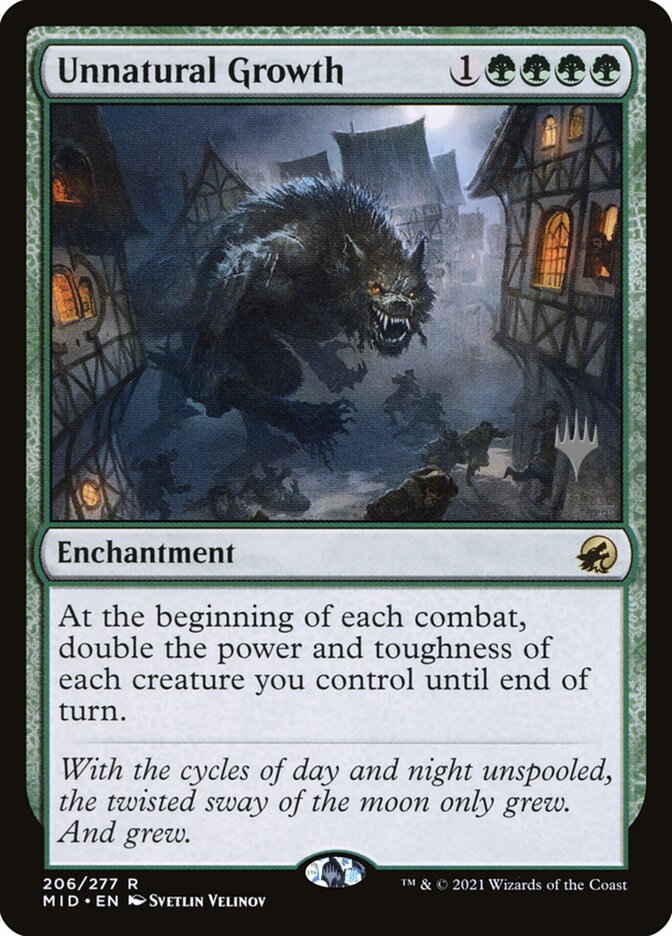 Unnatural Growth 206 (Promo Pack: Innistrad: Midnight Hunt)  | Good Games Adelaide SA