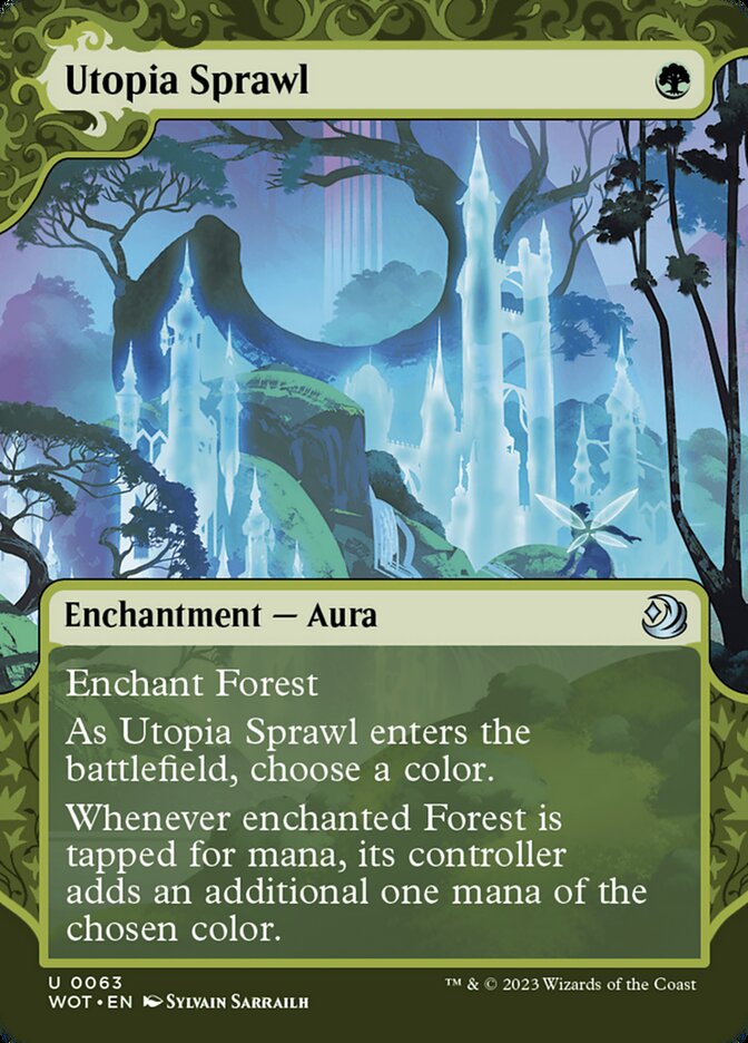 Utopia Sprawl 63 (Wilds of Eldraine: Enchanting Tales)  - Foil | Good Games Adelaide SA