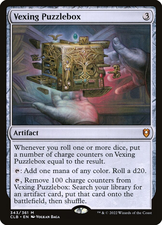 Vexing Puzzlebox 343 (Commander Legends: Battle for Baldur's Gate)  - Foil | Good Games Adelaide SA