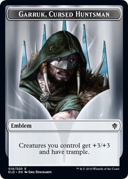Garruk, Cursed Huntsman 19 (Throne of Eldraine)  | Good Games Adelaide SA