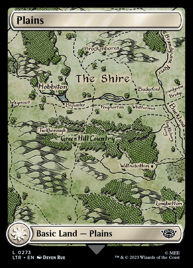 Plains 273 (Universes Beyond: The Lord of the Rings: Tales of Middle-earth)  - Foil | Good Games Adelaide SA