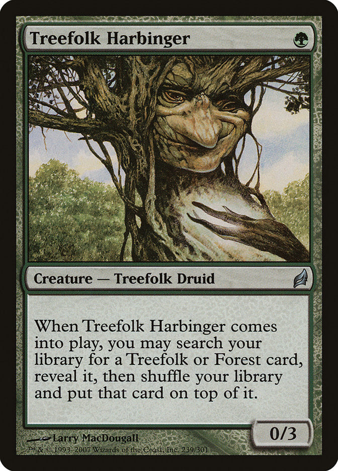 Treefolk Harbinger 239 (Lorwyn)  - Foil | Good Games Adelaide SA