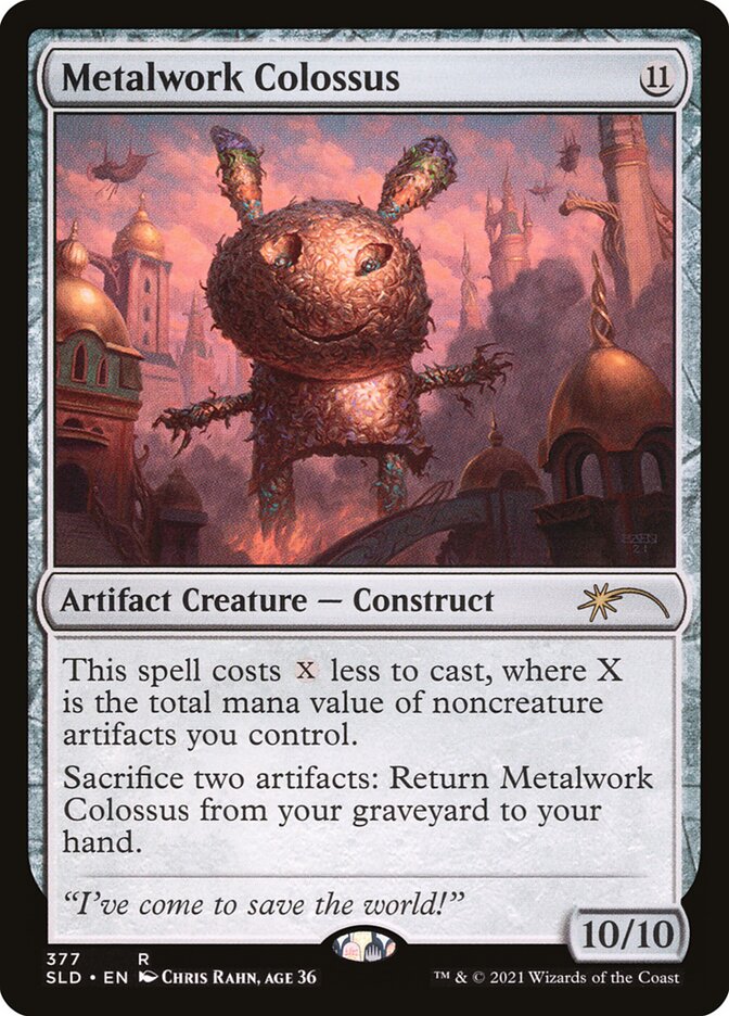 Metalwork Colossus 377 (Secret Lair Drop Series)  - Foil | Good Games Adelaide SA
