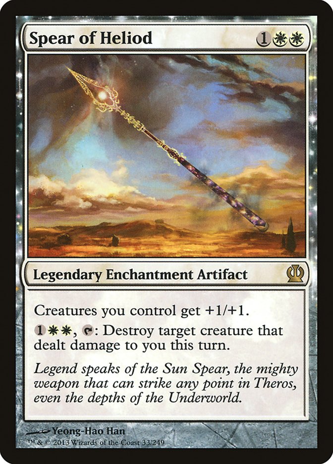 Spear of Heliod 33 (Theros)  - Foil | Good Games Adelaide SA