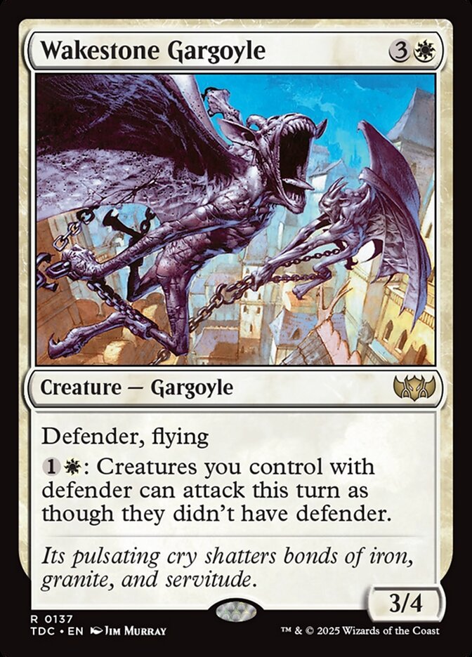 Wakestone Gargoyle 137 (Commander: Tarkir: Dragonstorm)  | Good Games Adelaide SA