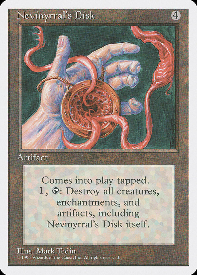 Nevinyrral's Disk  (Fourth Edition)  | Good Games Adelaide SA