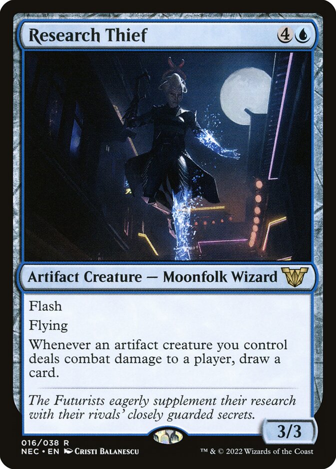 Research Thief 16 (Commander: Kamigawa: Neon Dynasty)  | Good Games Adelaide SA