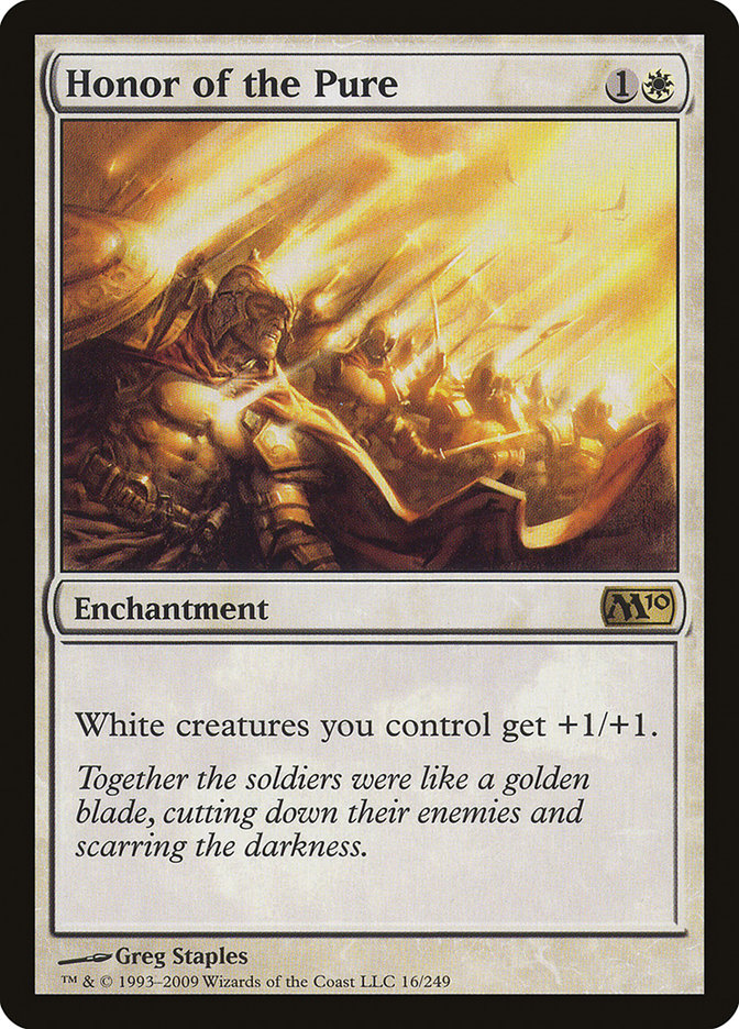 Honor of the Pure 16/249 (Magic 2010 (M10))  | Good Games Adelaide SA