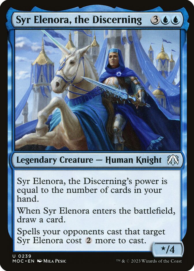 Syr Elenora, the Discerning 239 (Commander: March of the Machine)  | Good Games Adelaide SA