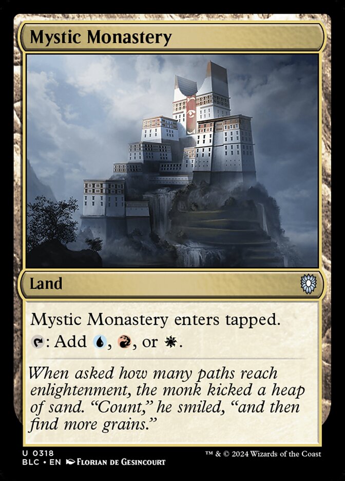 Mystic Monastery 318 (Commander: Bloomburrow)  | Good Games Adelaide SA
