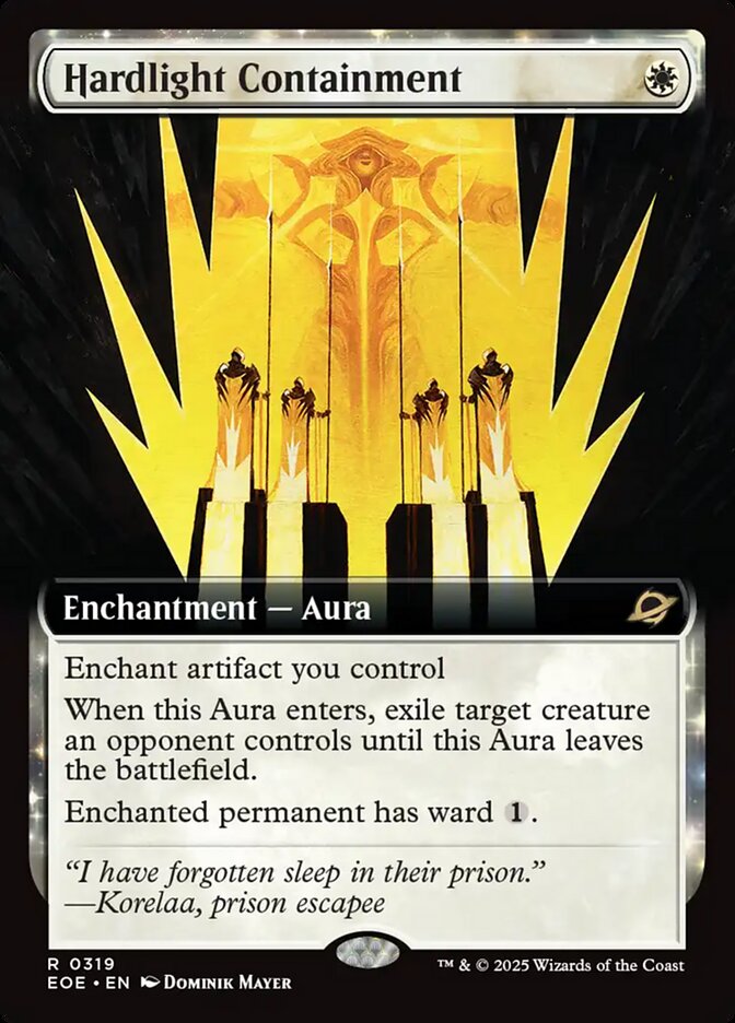 Hardlight Containment 319/276 (Edge of Eternities)  - Extended Art Foil | Good Games Adelaide SA