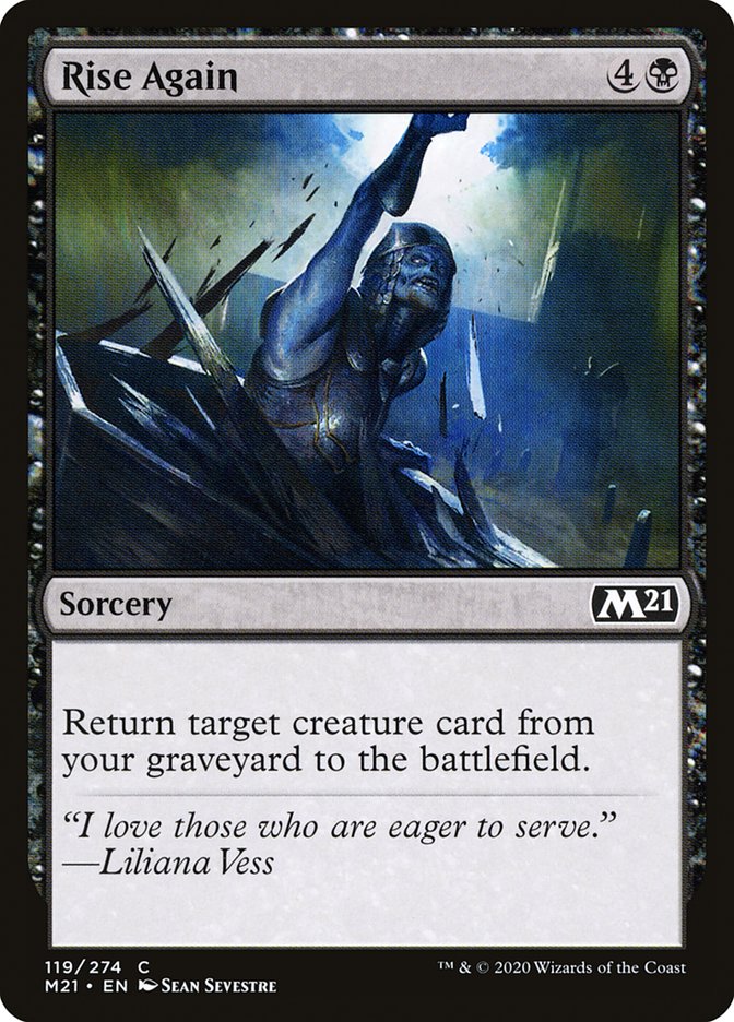 Rise Again 119 (Core Set 2021)  - Foil | Good Games Adelaide SA