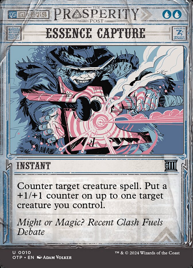 Essence Capture 10 (Outlaws of Thunder Junction: Breaking News)  - Foil | Good Games Adelaide SA