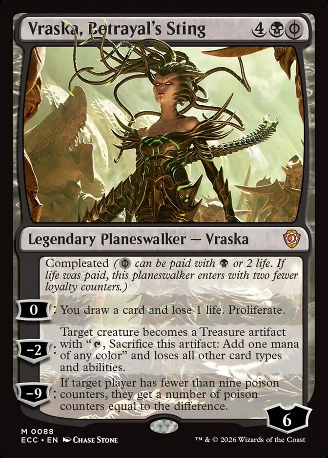Vraska Betrayals Sting 88 (Commander: Lorwyn Eclipsed)  | Good Games Adelaide SA