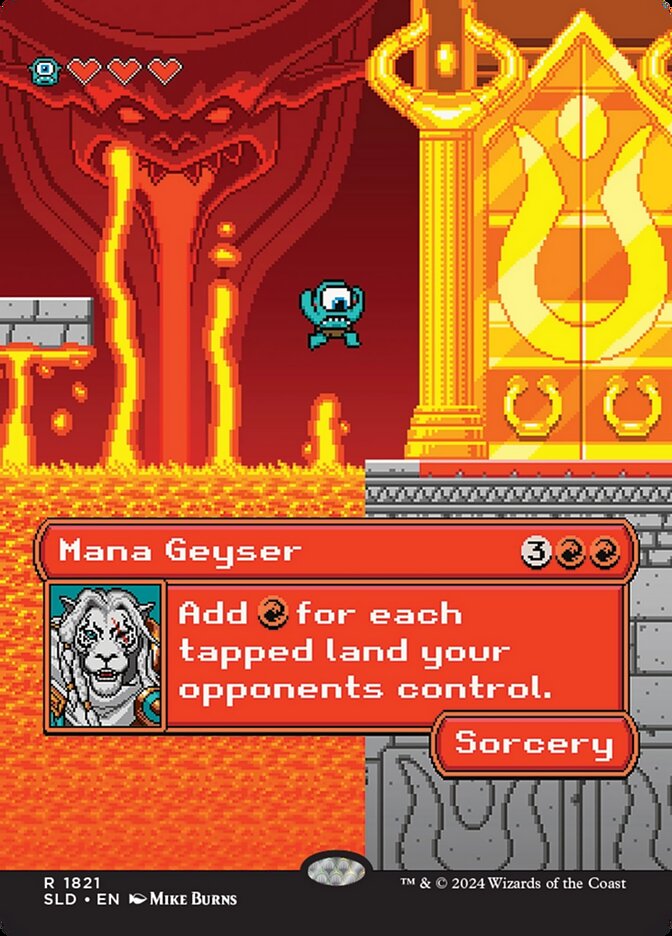 Mana Geyser 1821 (Secret Lair Drop Series)  | Good Games Adelaide SA