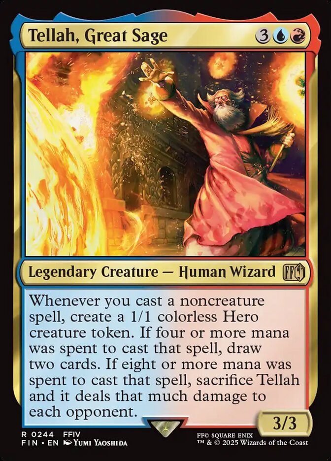 Tellah, Great Sage 244 (FINAL FANTASY)  - Foil | Good Games Adelaide SA